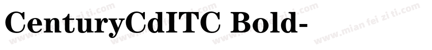 CenturyCdITC Bold字体转换